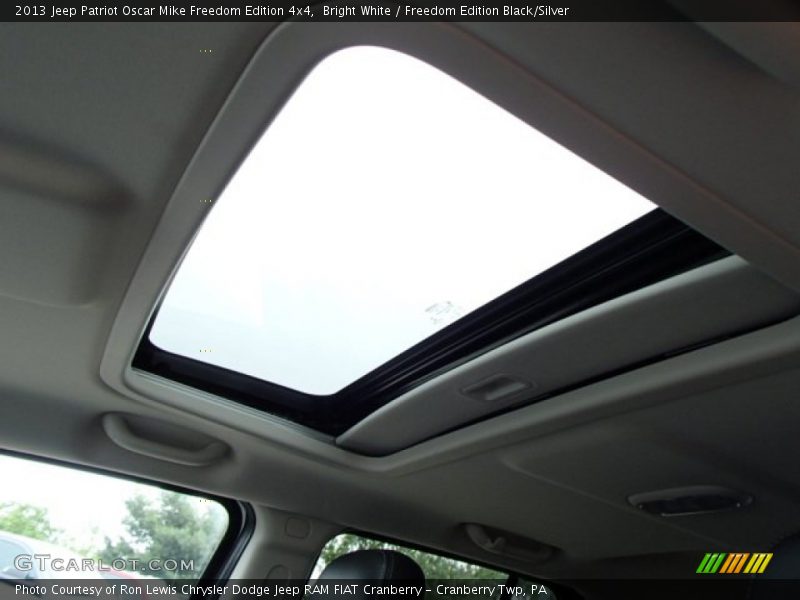 Bright White / Freedom Edition Black/Silver 2013 Jeep Patriot Oscar Mike Freedom Edition 4x4