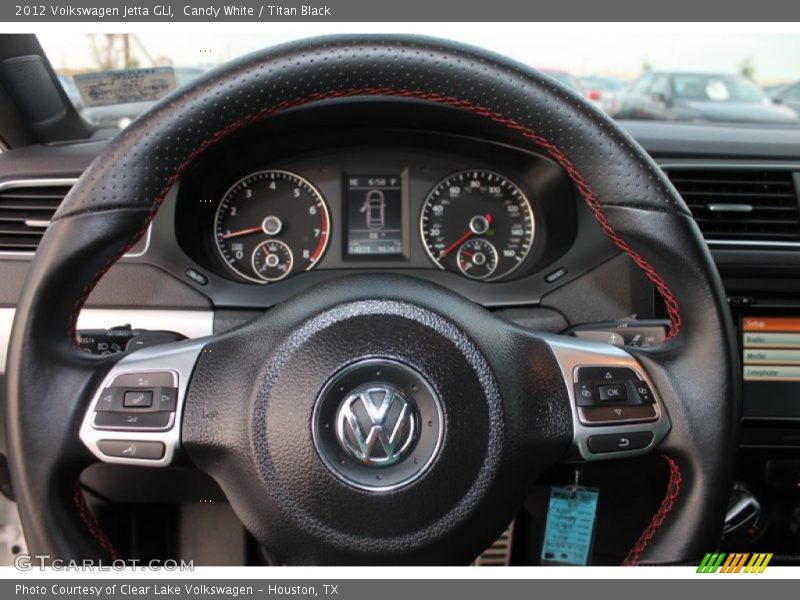 Candy White / Titan Black 2012 Volkswagen Jetta GLI