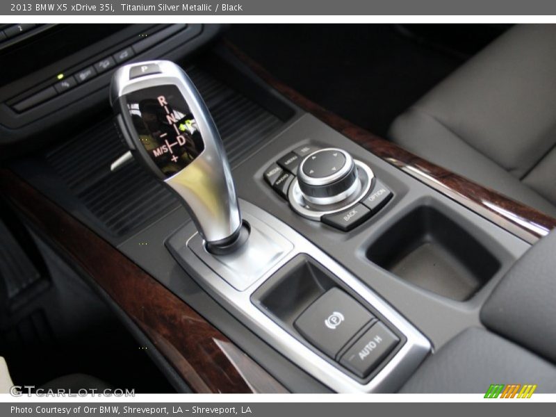 Titanium Silver Metallic / Black 2013 BMW X5 xDrive 35i