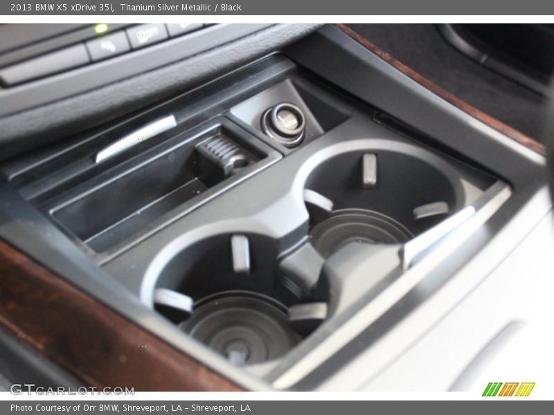 Titanium Silver Metallic / Black 2013 BMW X5 xDrive 35i