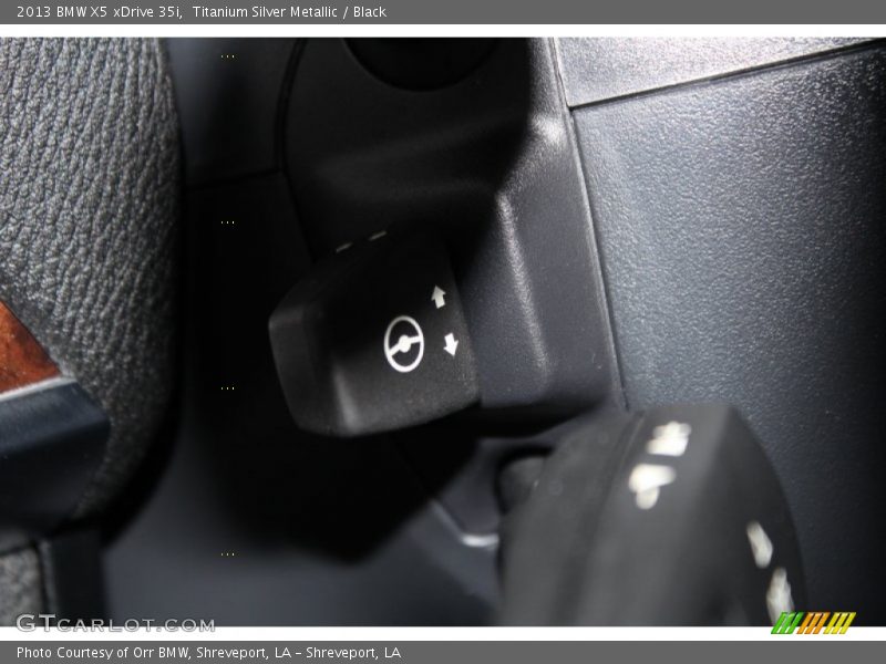 Titanium Silver Metallic / Black 2013 BMW X5 xDrive 35i