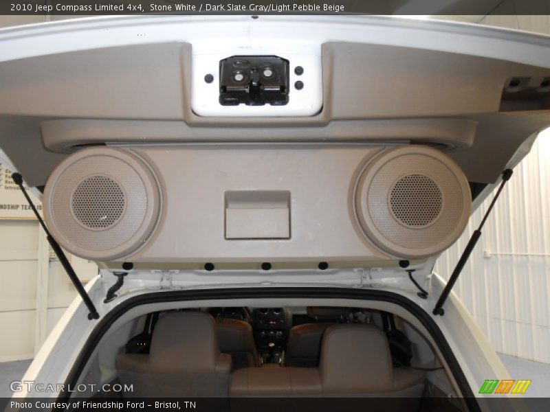 Stone White / Dark Slate Gray/Light Pebble Beige 2010 Jeep Compass Limited 4x4