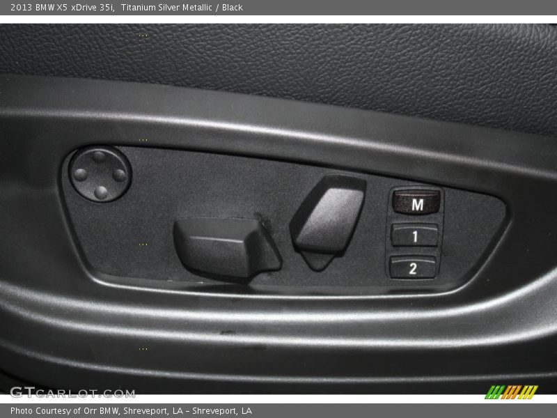 Titanium Silver Metallic / Black 2013 BMW X5 xDrive 35i