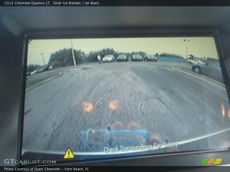 Silver Ice Metallic / Jet Black 2013 Chevrolet Equinox LT