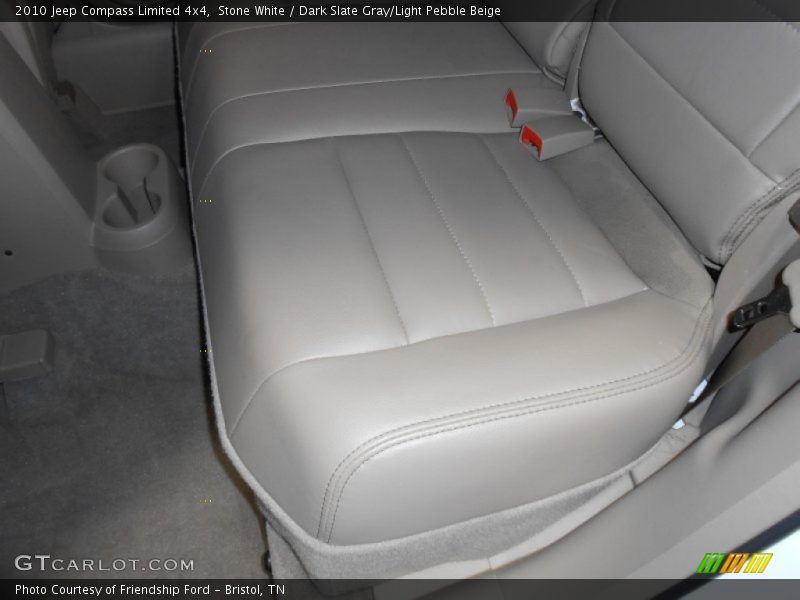 Stone White / Dark Slate Gray/Light Pebble Beige 2010 Jeep Compass Limited 4x4