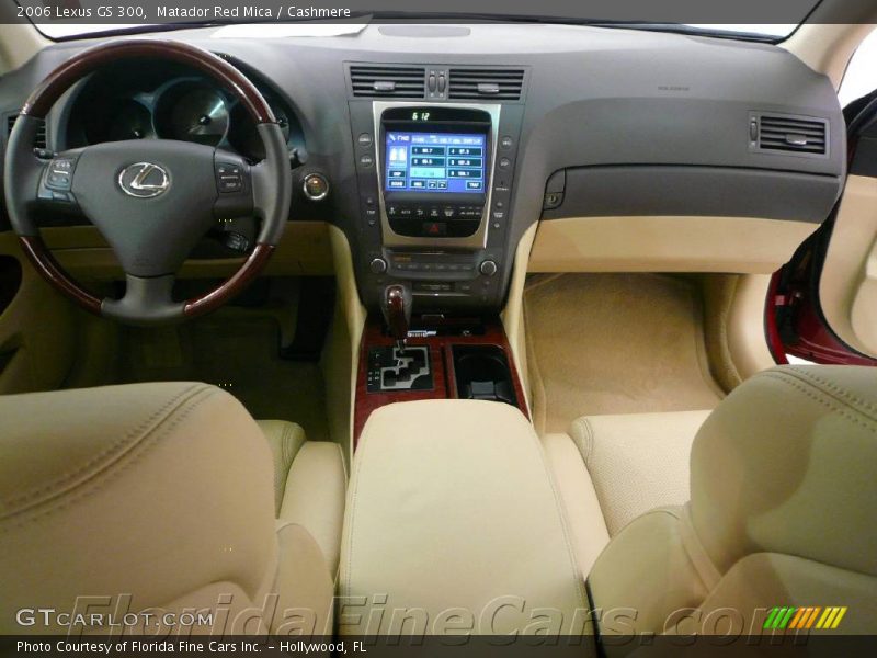 Matador Red Mica / Cashmere 2006 Lexus GS 300