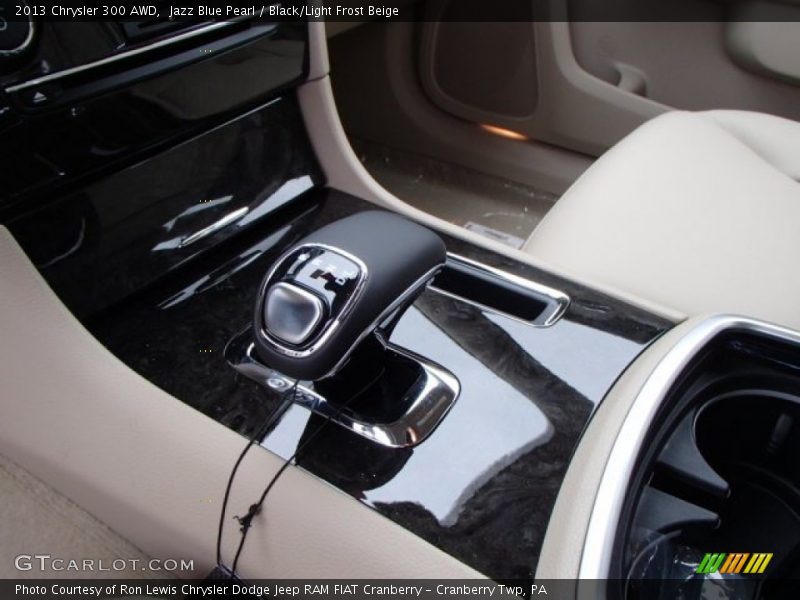 Jazz Blue Pearl / Black/Light Frost Beige 2013 Chrysler 300 AWD