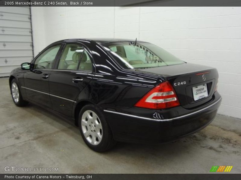 Black / Stone 2005 Mercedes-Benz C 240 Sedan