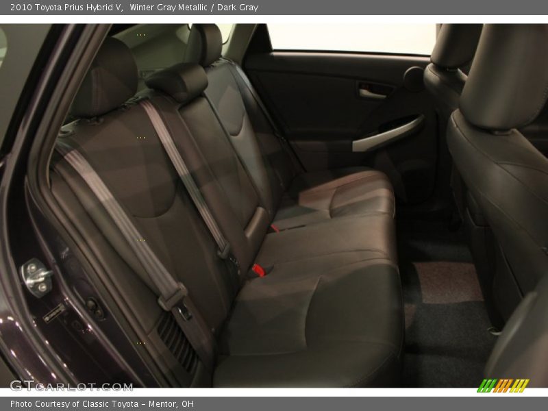 Winter Gray Metallic / Dark Gray 2010 Toyota Prius Hybrid V