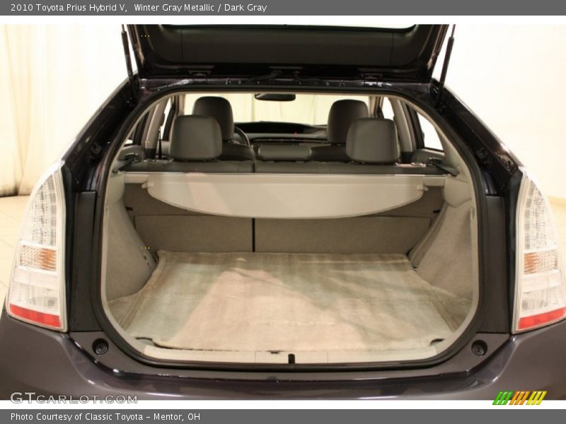 Winter Gray Metallic / Dark Gray 2010 Toyota Prius Hybrid V