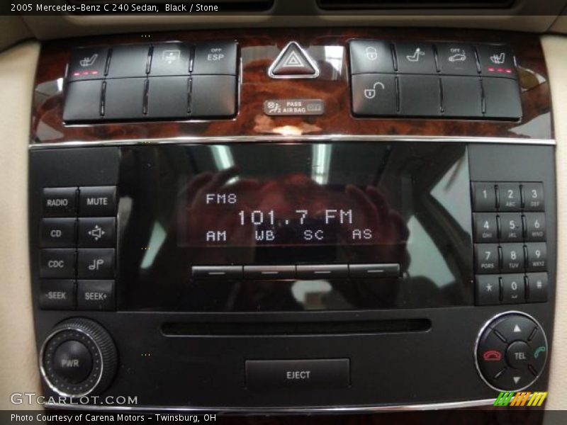 Black / Stone 2005 Mercedes-Benz C 240 Sedan
