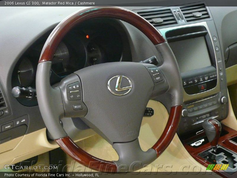 Matador Red Mica / Cashmere 2006 Lexus GS 300