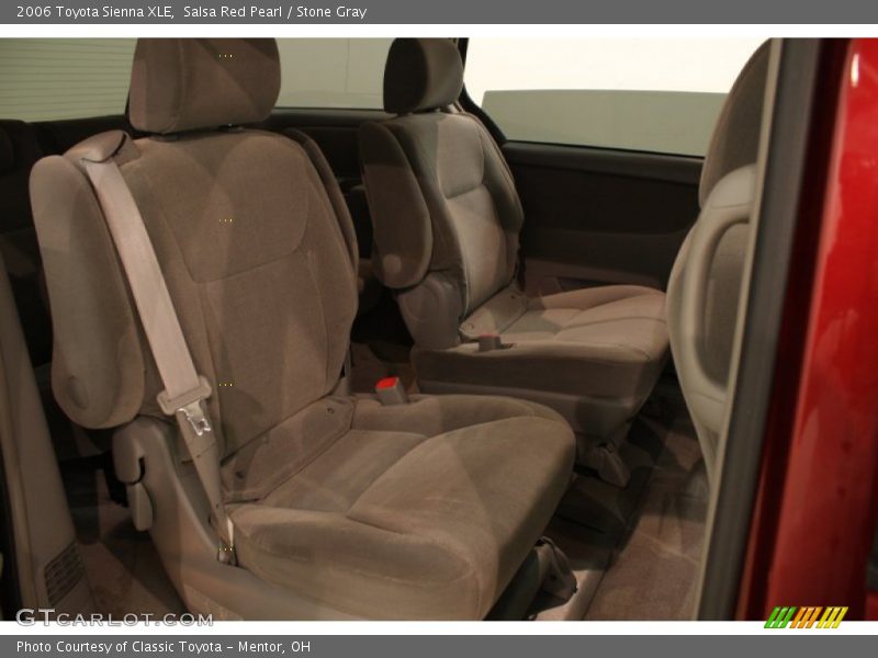 Salsa Red Pearl / Stone Gray 2006 Toyota Sienna XLE