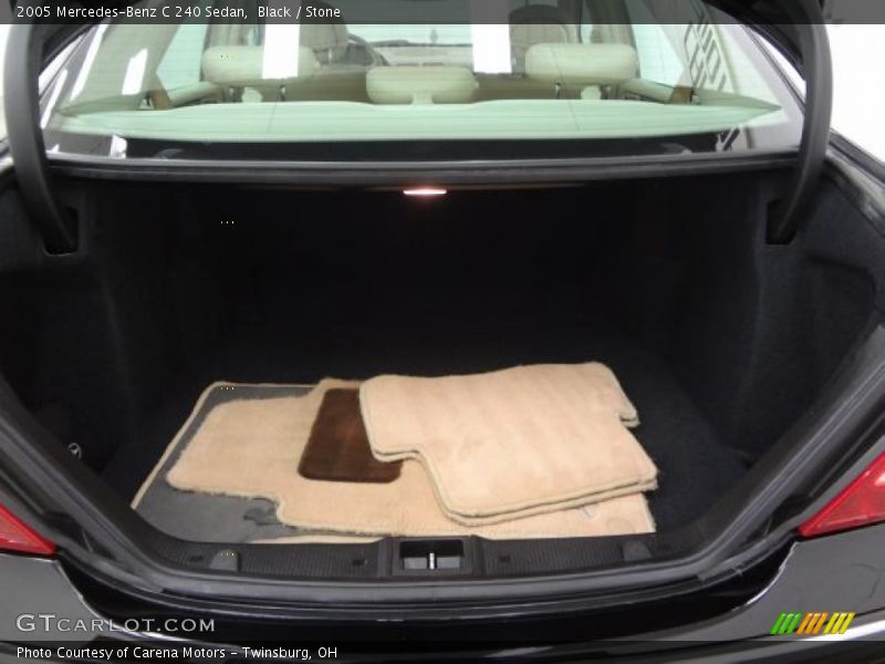 Black / Stone 2005 Mercedes-Benz C 240 Sedan