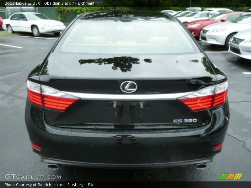 Obsidian Black / Parchment 2013 Lexus ES 350
