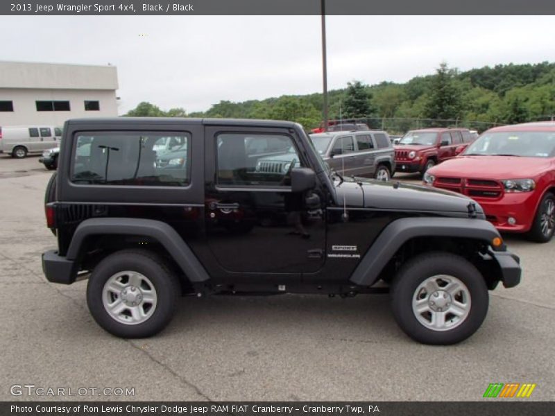 Black / Black 2013 Jeep Wrangler Sport 4x4