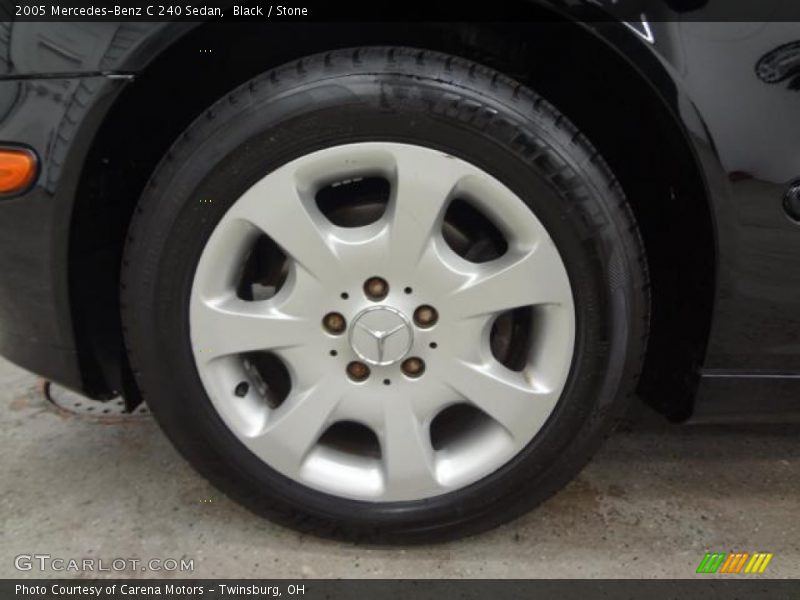 Black / Stone 2005 Mercedes-Benz C 240 Sedan