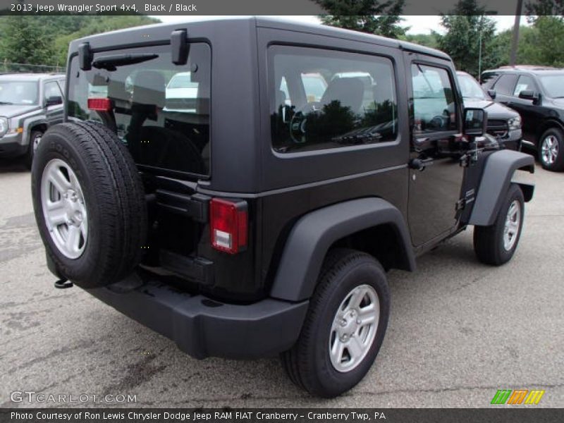 Black / Black 2013 Jeep Wrangler Sport 4x4
