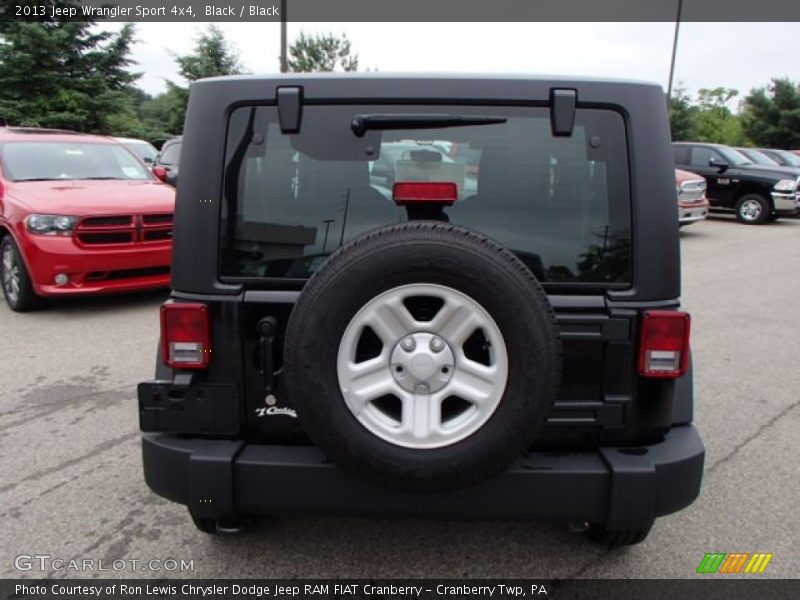 Black / Black 2013 Jeep Wrangler Sport 4x4