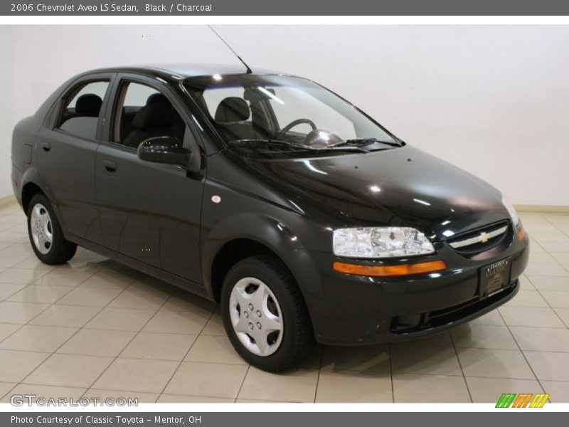 Black / Charcoal 2006 Chevrolet Aveo LS Sedan