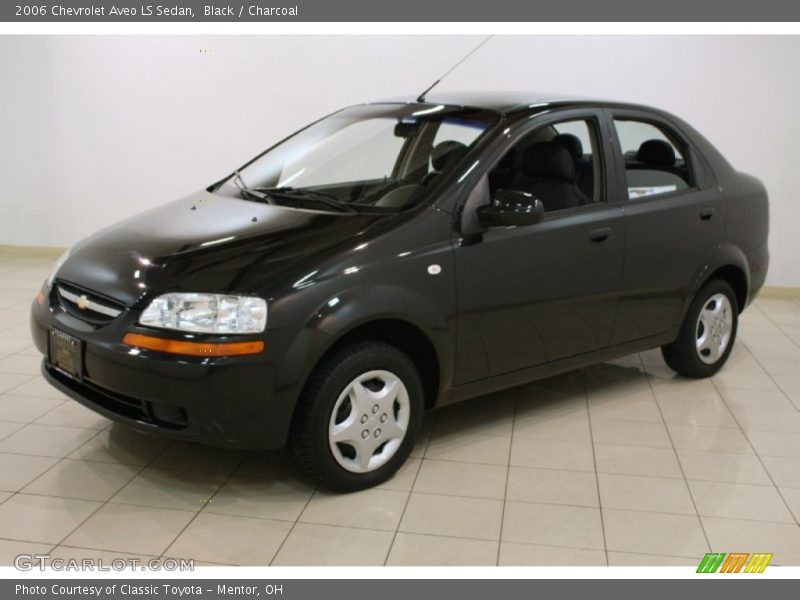 Black / Charcoal 2006 Chevrolet Aveo LS Sedan