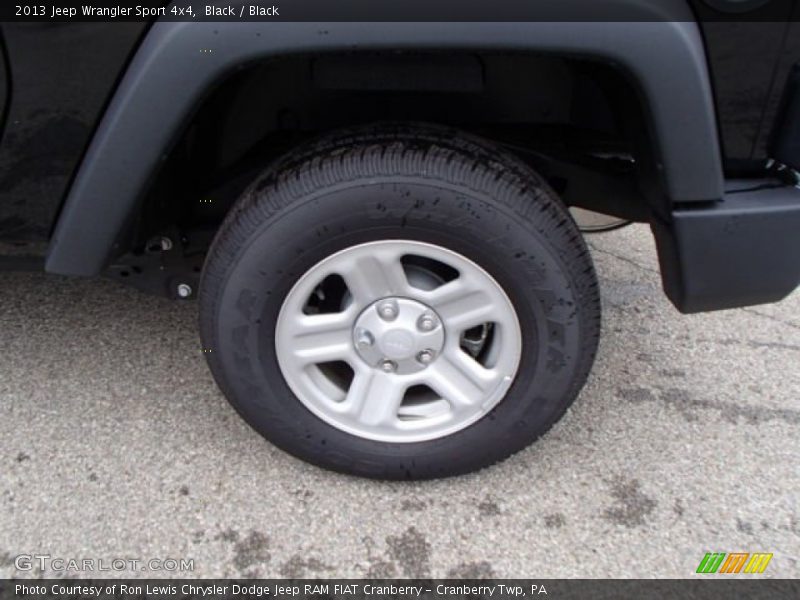 Black / Black 2013 Jeep Wrangler Sport 4x4