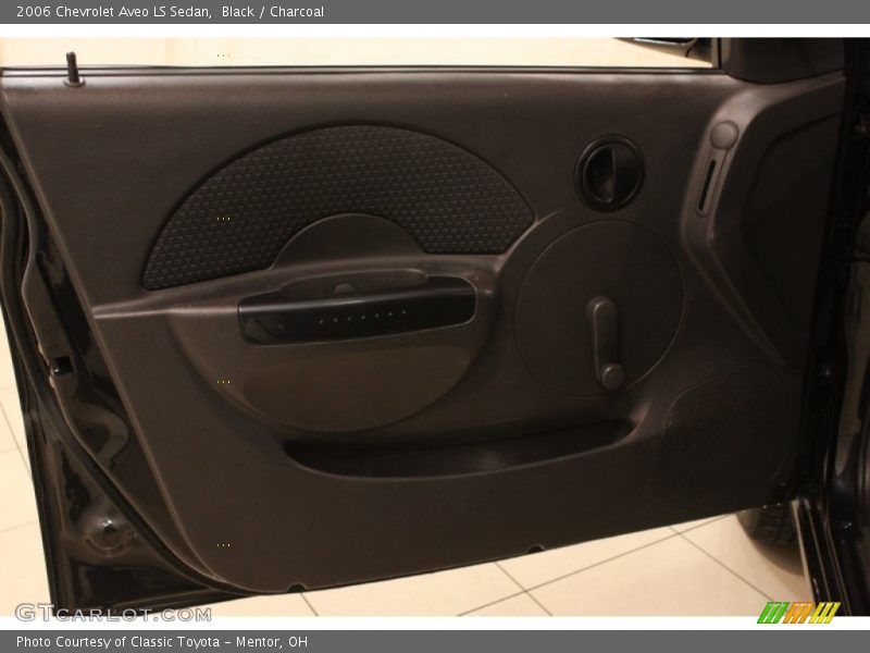 Black / Charcoal 2006 Chevrolet Aveo LS Sedan