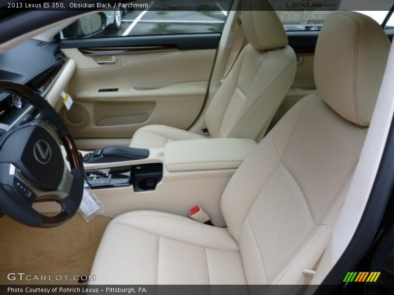 Obsidian Black / Parchment 2013 Lexus ES 350