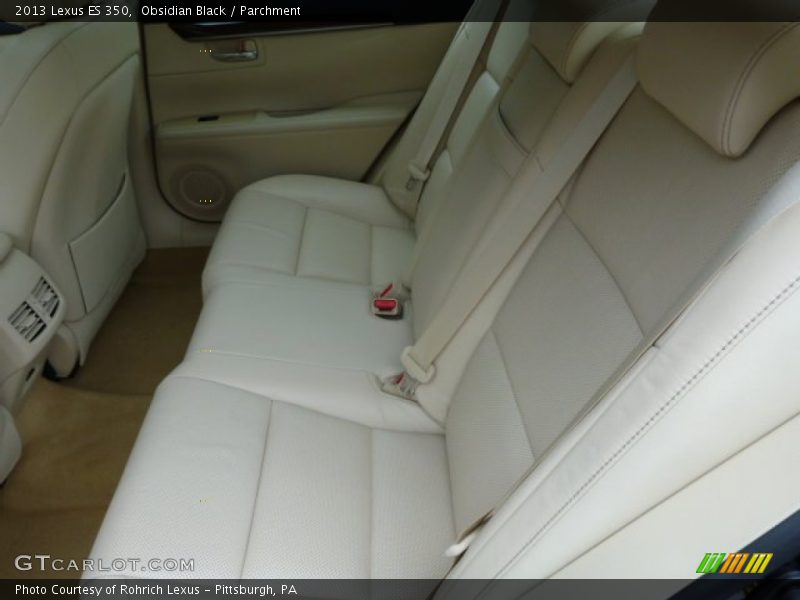 Obsidian Black / Parchment 2013 Lexus ES 350