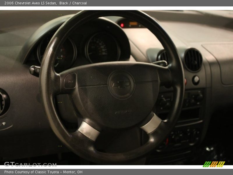 Black / Charcoal 2006 Chevrolet Aveo LS Sedan