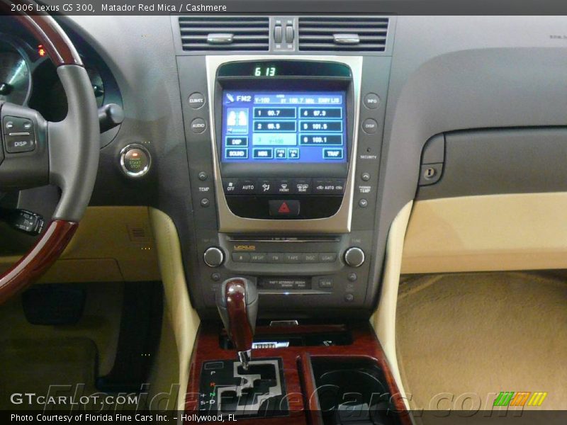 Matador Red Mica / Cashmere 2006 Lexus GS 300