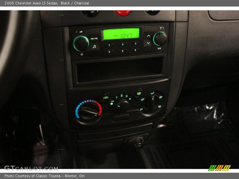 Black / Charcoal 2006 Chevrolet Aveo LS Sedan
