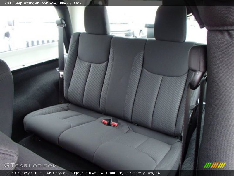 Black / Black 2013 Jeep Wrangler Sport 4x4