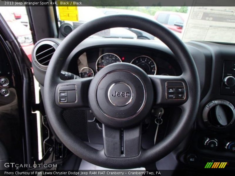 Black / Black 2013 Jeep Wrangler Sport 4x4