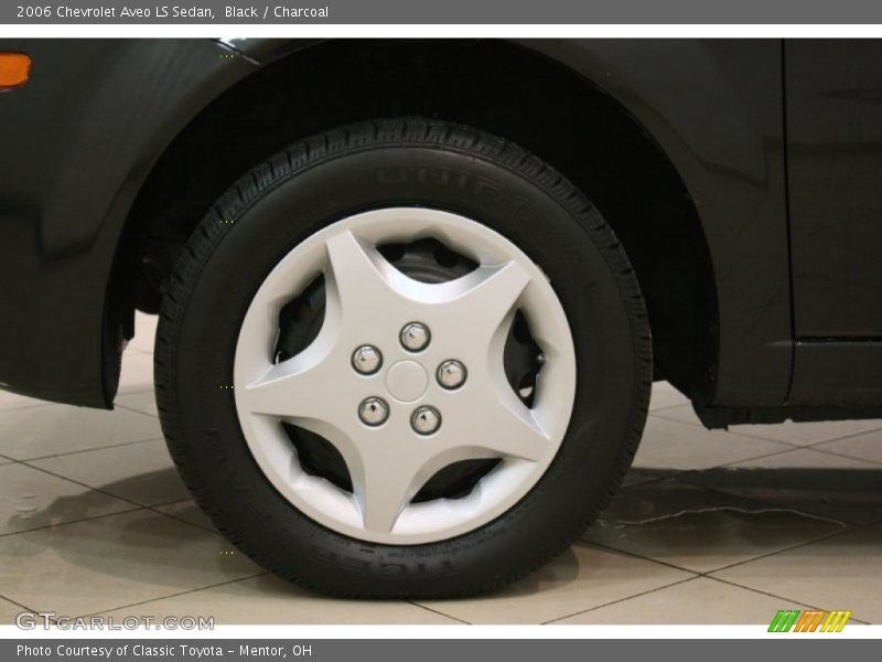 Black / Charcoal 2006 Chevrolet Aveo LS Sedan