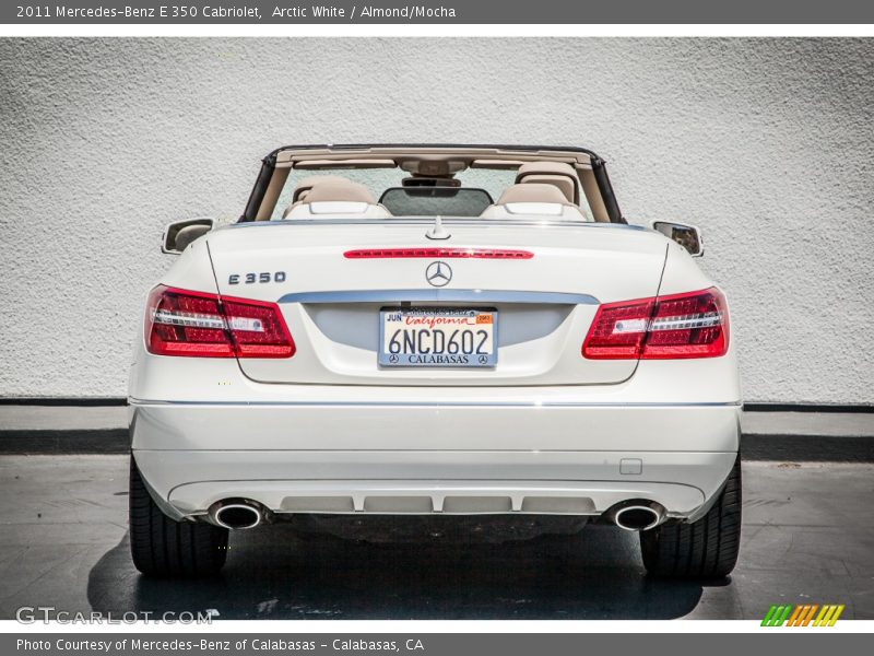Arctic White / Almond/Mocha 2011 Mercedes-Benz E 350 Cabriolet