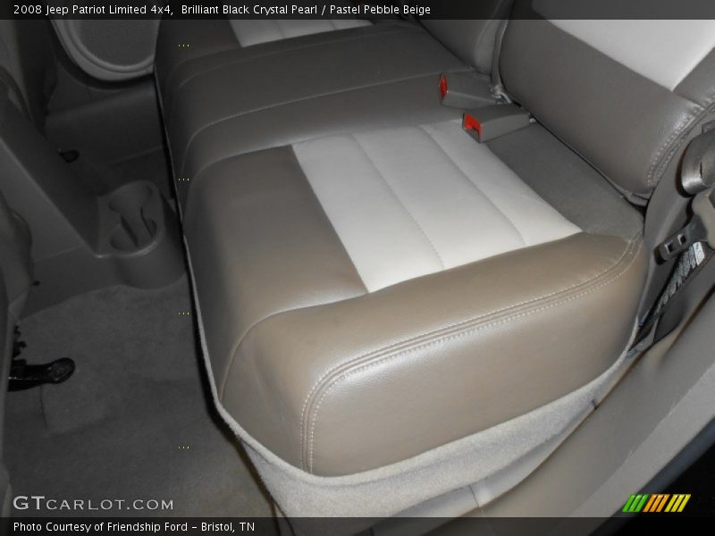 Brilliant Black Crystal Pearl / Pastel Pebble Beige 2008 Jeep Patriot Limited 4x4