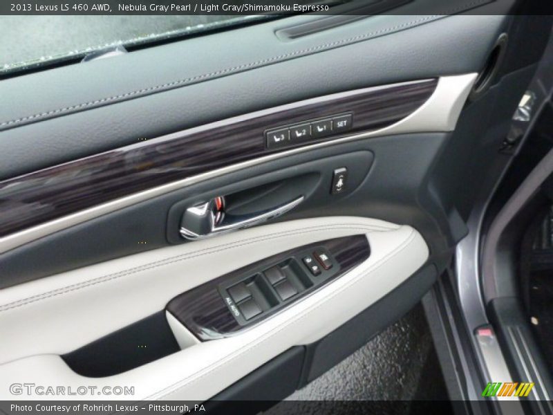 Controls of 2013 LS 460 AWD