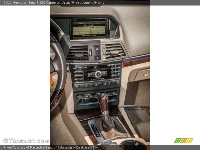 Arctic White / Almond/Mocha 2011 Mercedes-Benz E 350 Cabriolet