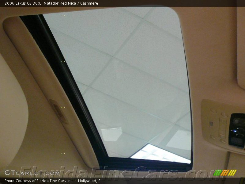 Matador Red Mica / Cashmere 2006 Lexus GS 300