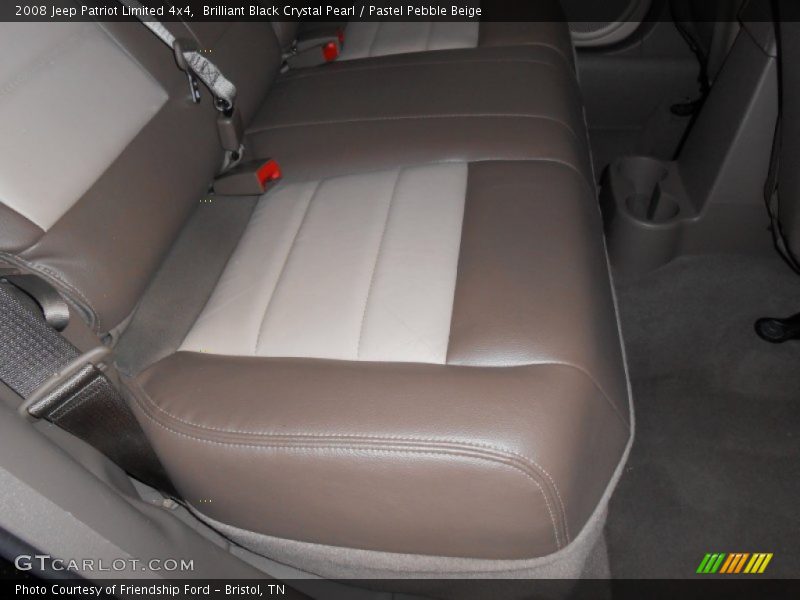 Brilliant Black Crystal Pearl / Pastel Pebble Beige 2008 Jeep Patriot Limited 4x4