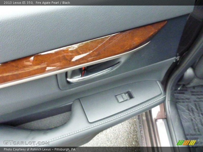 Fire Agate Pearl / Black 2013 Lexus ES 350