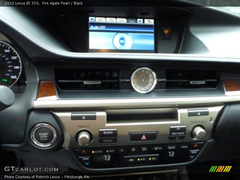 Fire Agate Pearl / Black 2013 Lexus ES 350