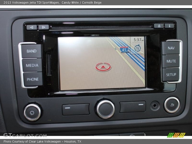 Candy White / Cornsilk Beige 2013 Volkswagen Jetta TDI SportWagen