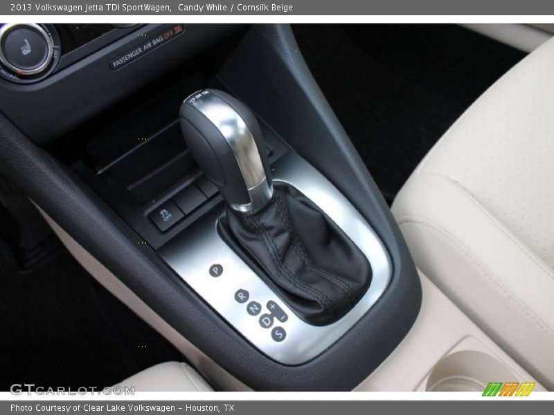 Candy White / Cornsilk Beige 2013 Volkswagen Jetta TDI SportWagen