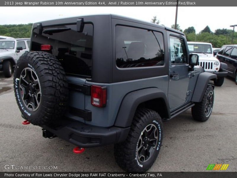  2013 Wrangler Rubicon 10th Anniversary Edition 4x4 Anvil