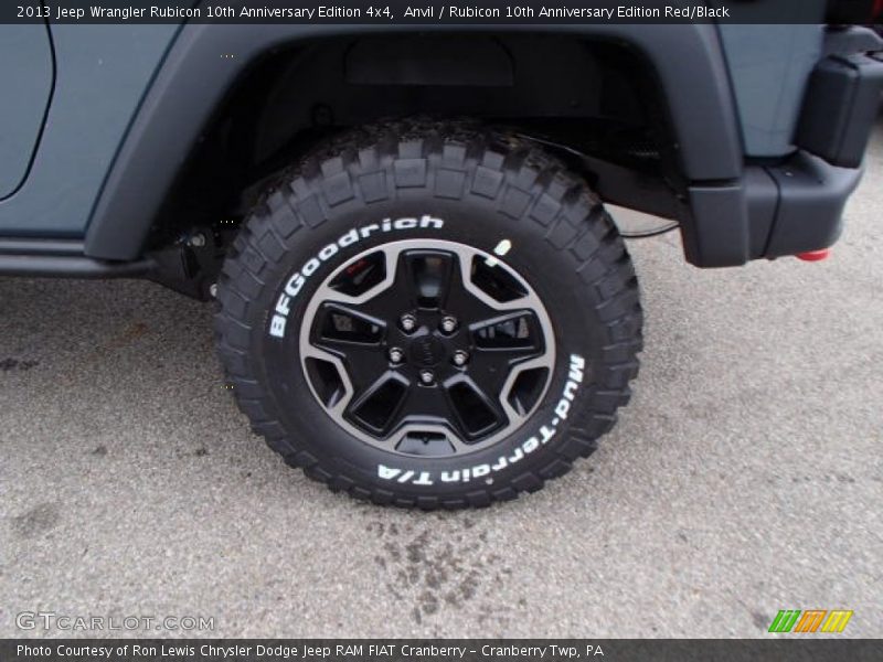  2013 Wrangler Rubicon 10th Anniversary Edition 4x4 Wheel