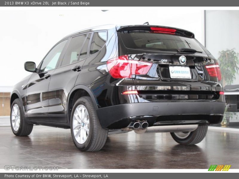 Jet Black / Sand Beige 2013 BMW X3 xDrive 28i