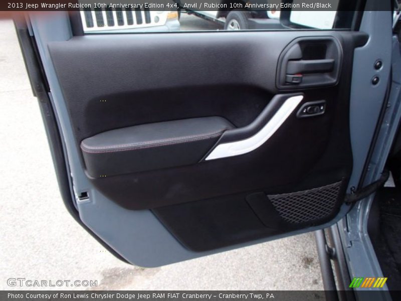 Door Panel of 2013 Wrangler Rubicon 10th Anniversary Edition 4x4