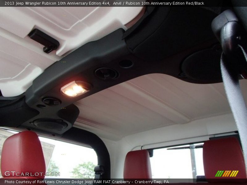 Anvil / Rubicon 10th Anniversary Edition Red/Black 2013 Jeep Wrangler Rubicon 10th Anniversary Edition 4x4